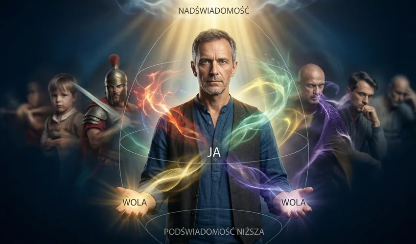 Psychosynteza – mapa podosobowości, trening woli i ćwiczenie pąka róży