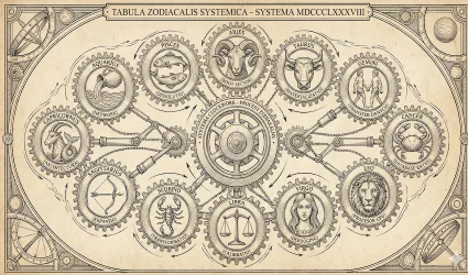 Tabula Zodiacalis: Cyfrowy mechanizm przeznaczenia