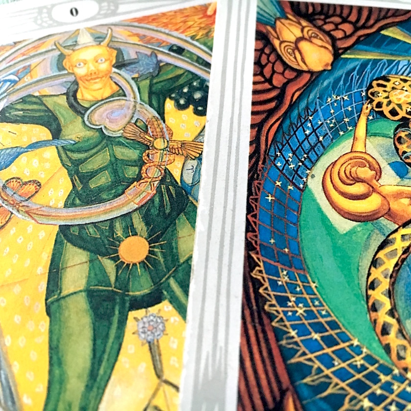 tarot, połączenia arkanów wielkich