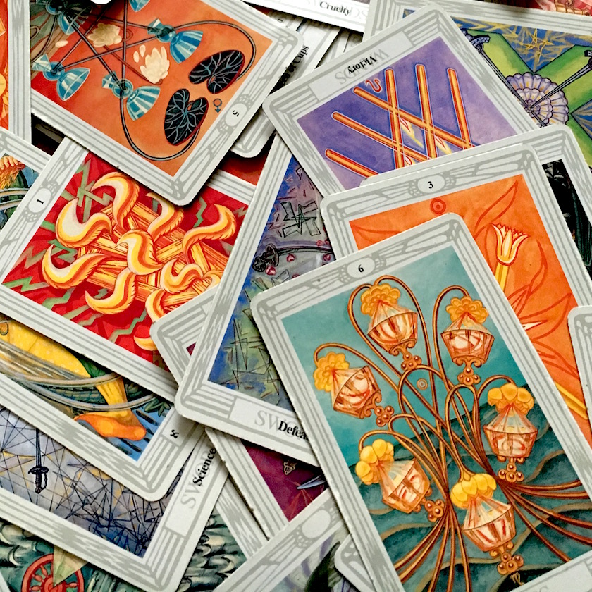 tarot, wróżby